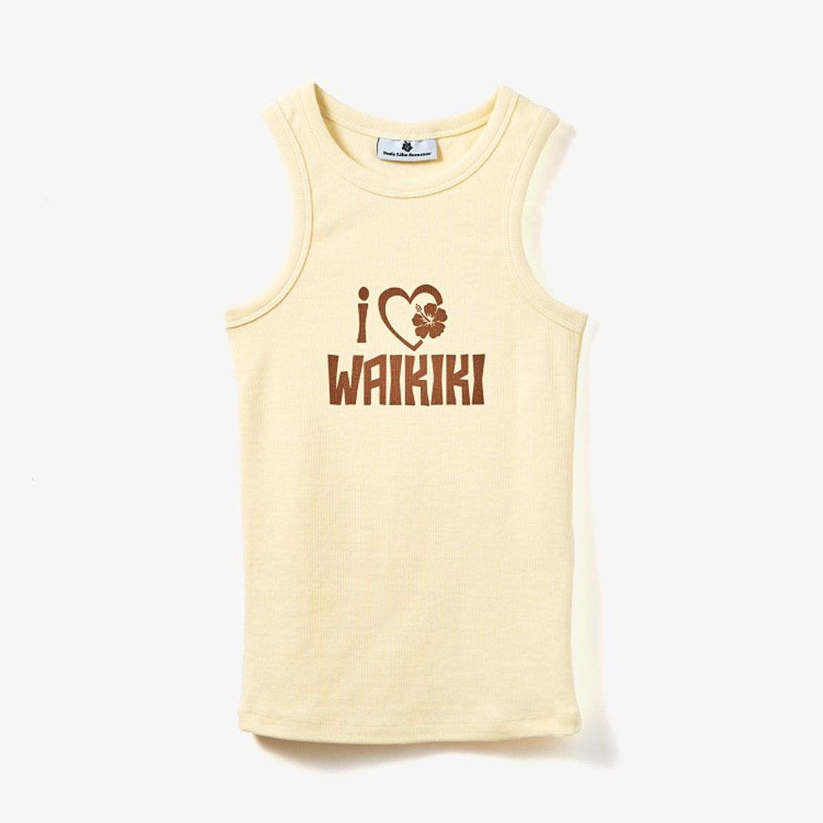 필즈라이크썸머(FEELS LIKE SUMMER) I LOVE WAIKIKI SLEEVELESS