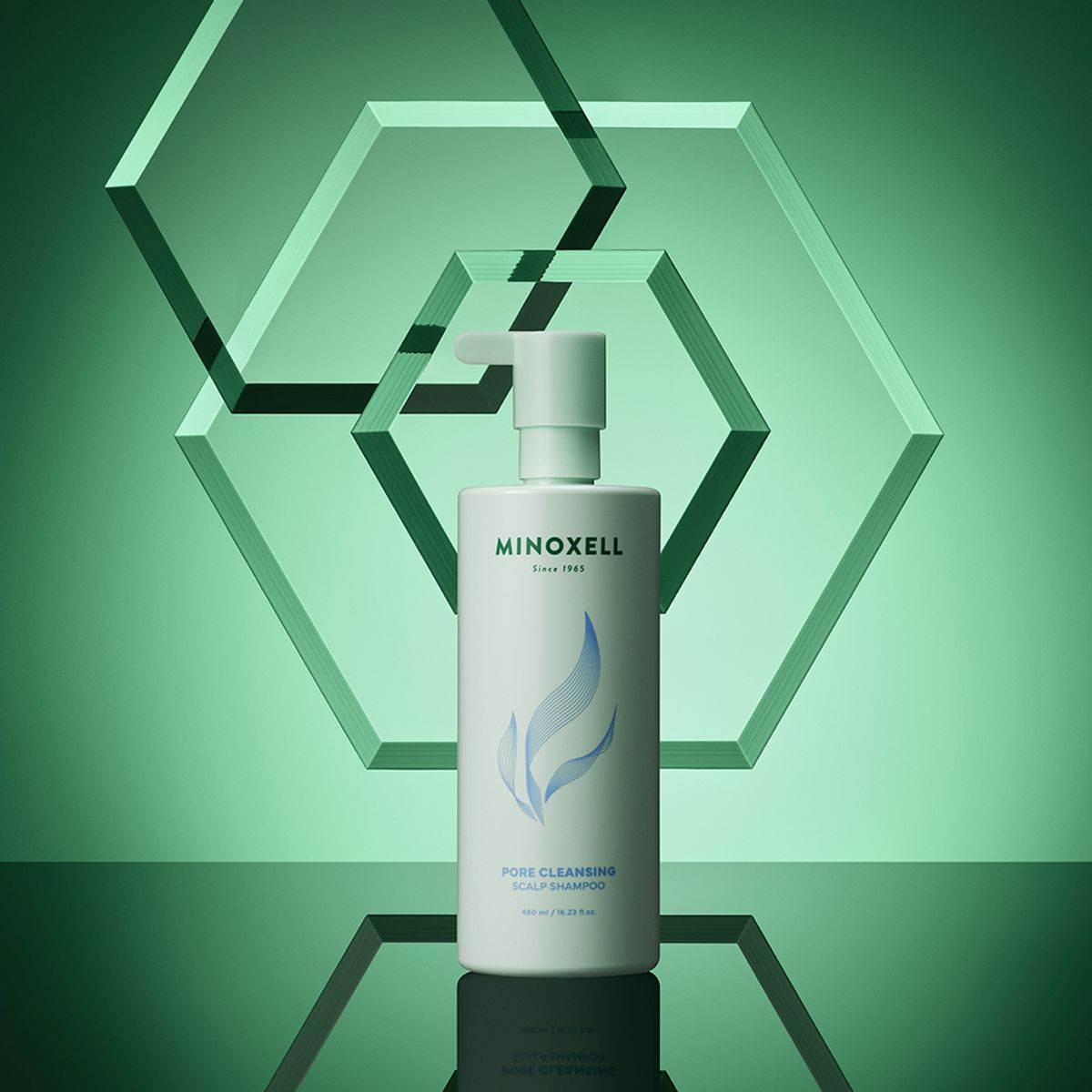 마이녹셀(MINOXELL) 포어 클렌징 스칼프 탈모샴푸 480ml 1개