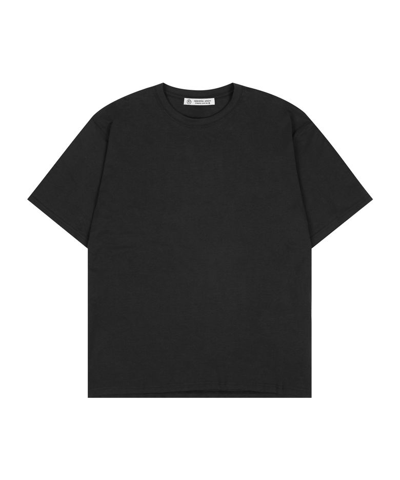 16수 오버핏 티셔츠 블랙