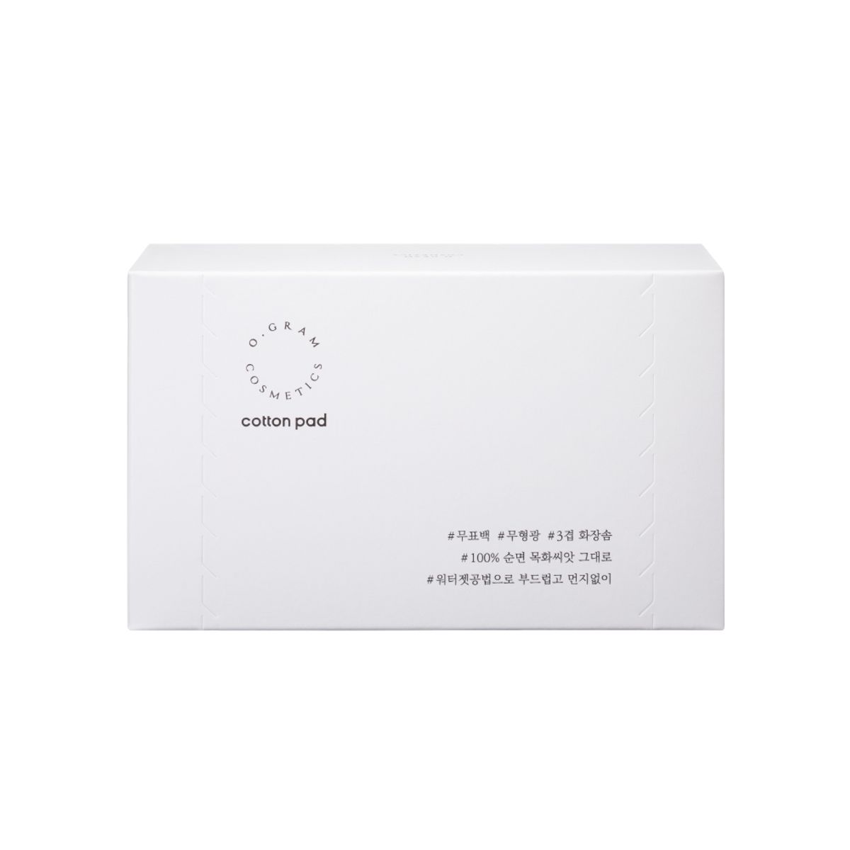 오그램코스메틱스(OGRAM COSMETICS) 순면 목화솜 3겹 화장솜