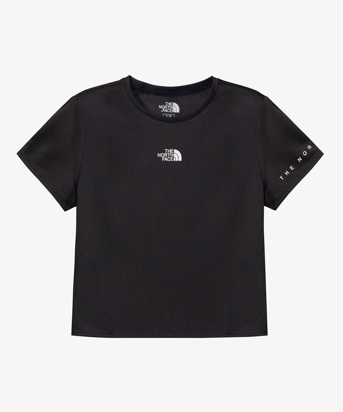 노스페이스(THE NORTH FACE) NT7UR35J 화이트라벨 여성 벤트런 반팔 라운드티_BLACK