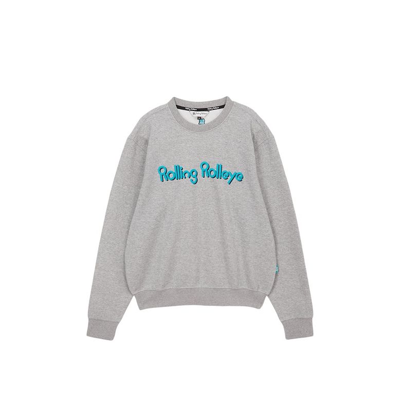 롤롤 크루넥 스웨트 MTM 멜란지 Roll Roll Crewneck Sweat MTM Melange