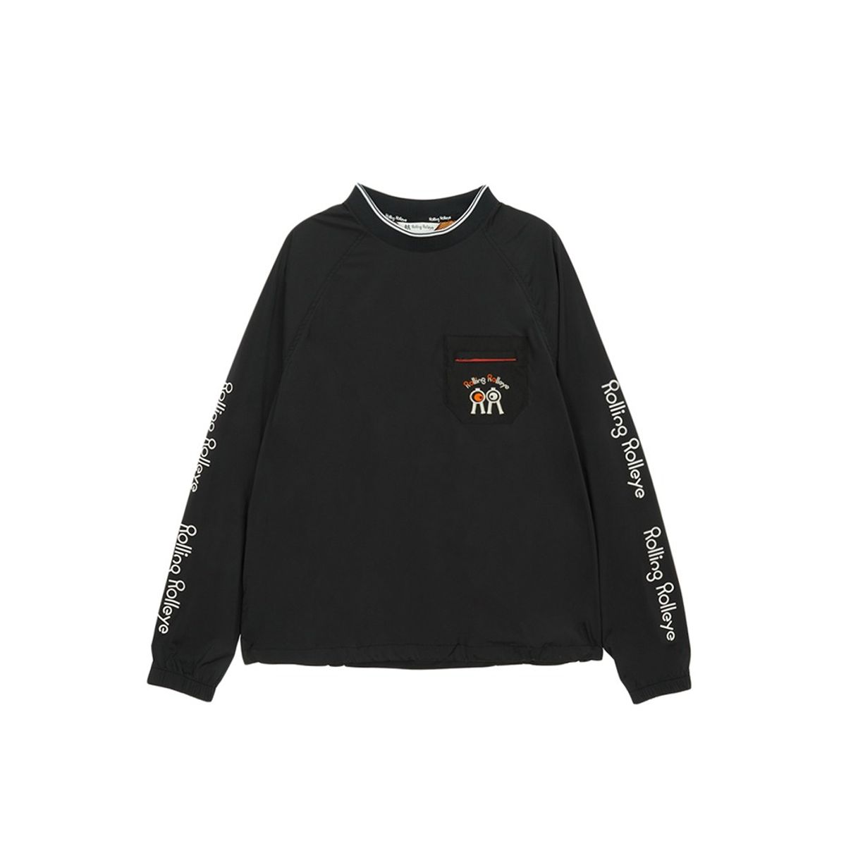 롤링롤라이(ROLLINGROLLEYE) 롤롤 윈드브레이커 알파 블랙 Roll Roll Windbreaker Alpha Black