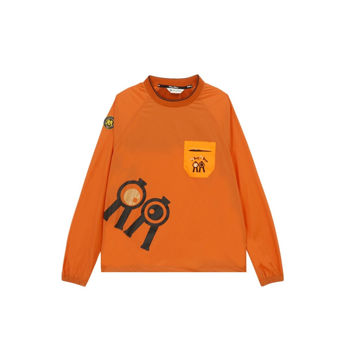 롤링롤라이(ROLLINGROLLEYE) 롤롤 윈드브레이커 알파 오렌지 Roll Roll Windbreaker Alpha Orange