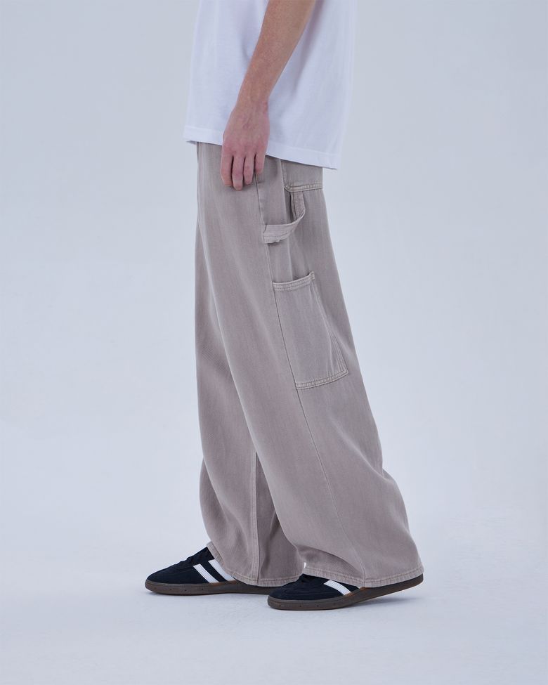 KEY RING COTTON PANTS(MOCHA)