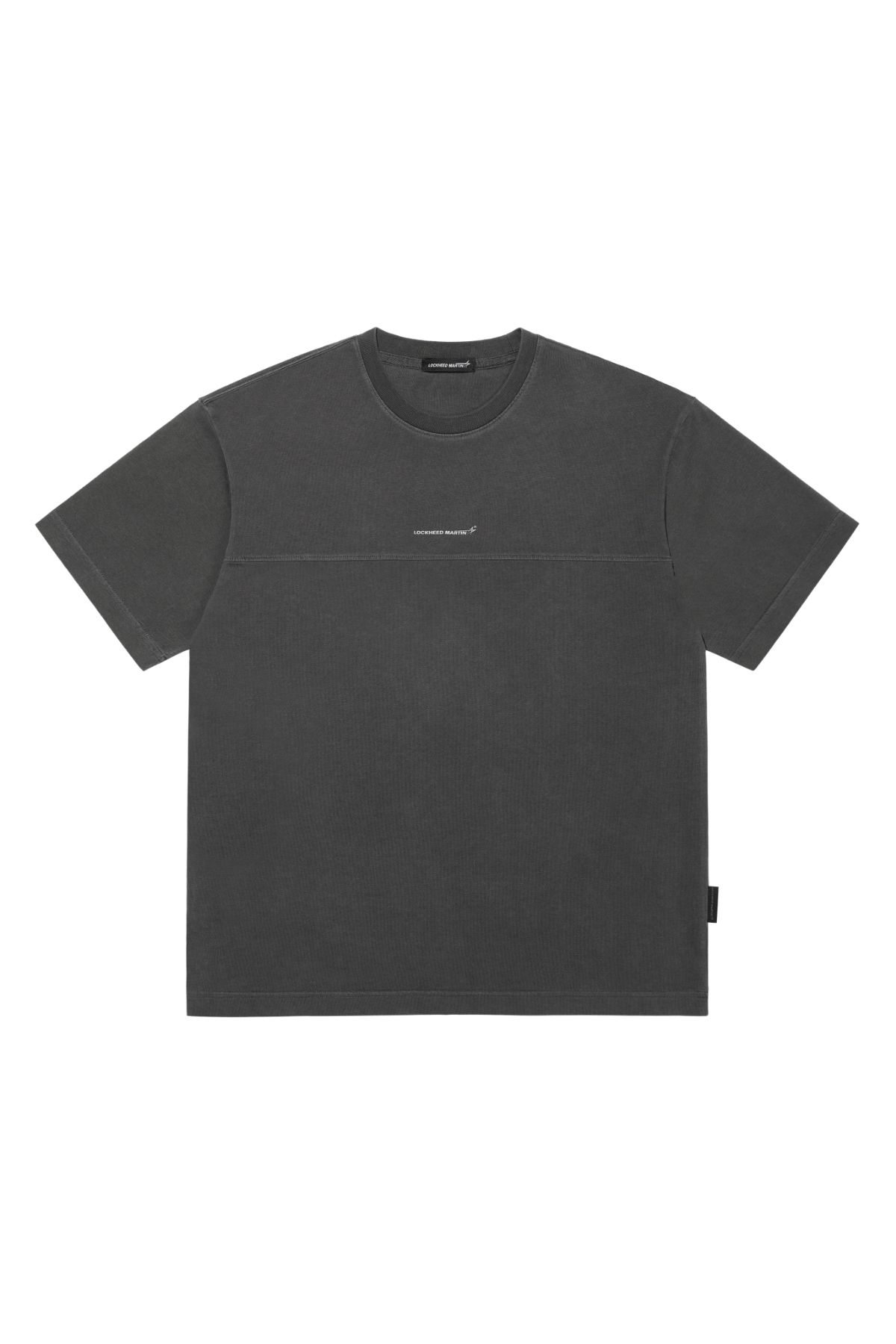 록히드마틴(LOCKHEED MARTIN) LOGO DYEING T-SHIRTS (CHARCOAL)
