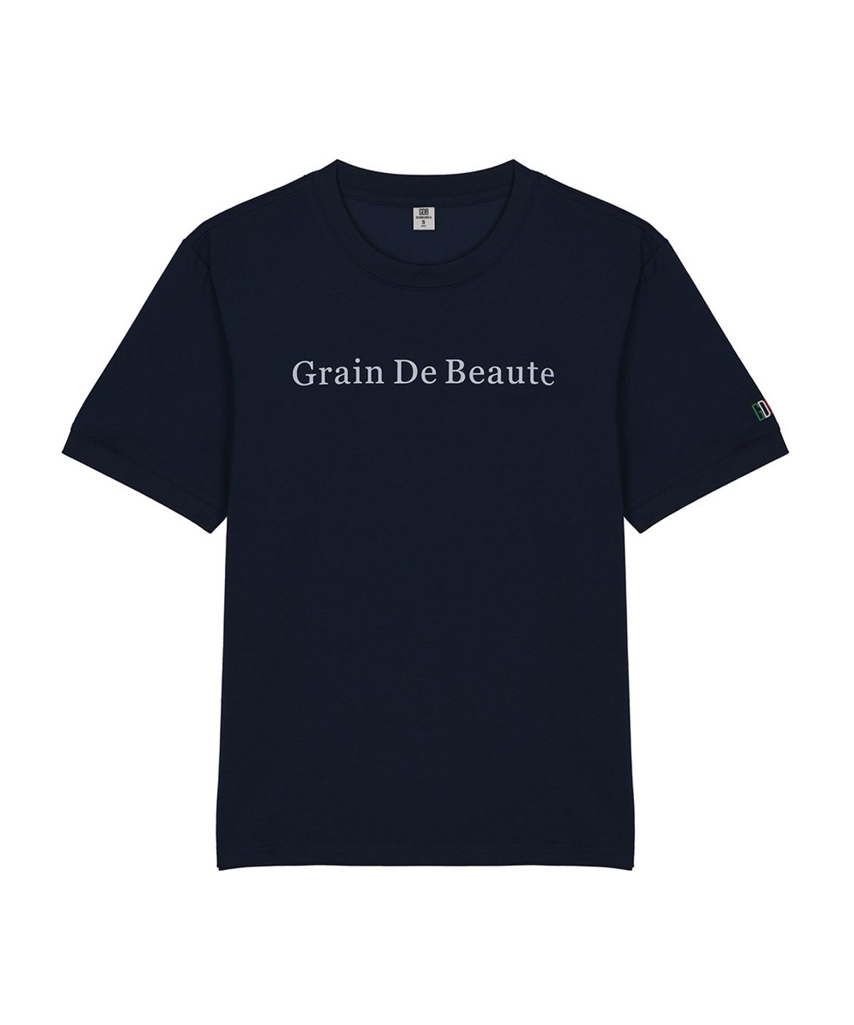 그랭드보떼(GRAIN DE BEAUTE) BASIC GDB T-SHIRT02 [NAVY]