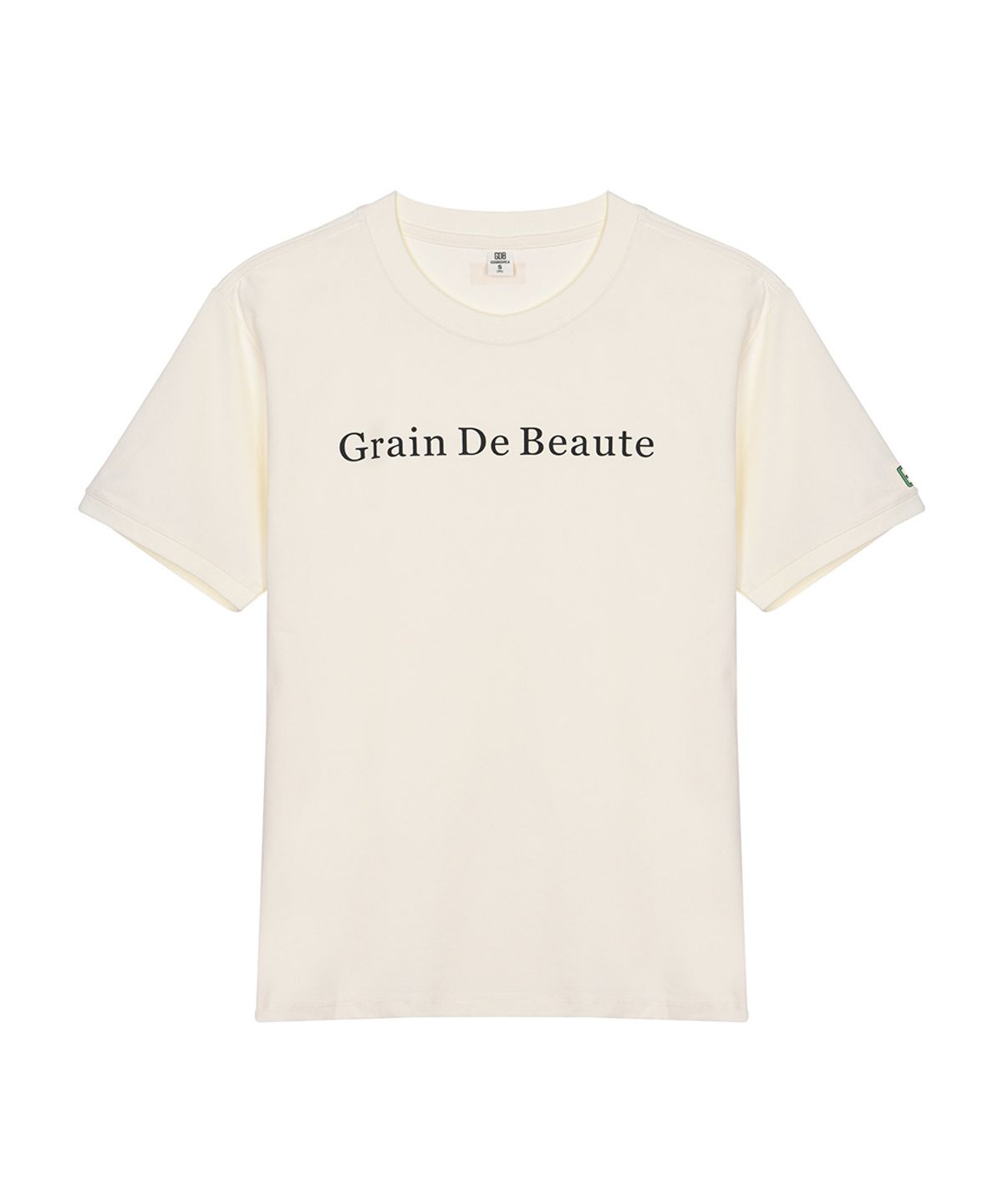 그랭드보떼(GRAIN DE BEAUTE) BASIC GDB T-SHIRT02 [BEIGE]