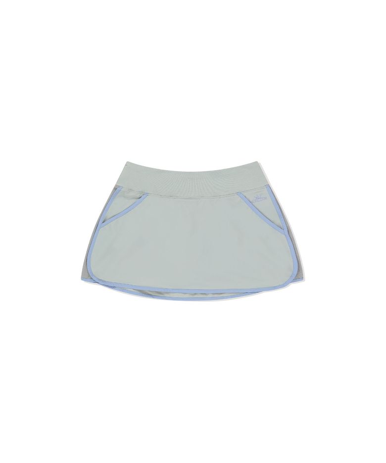 W Dry Fairway Skirt Light Grey