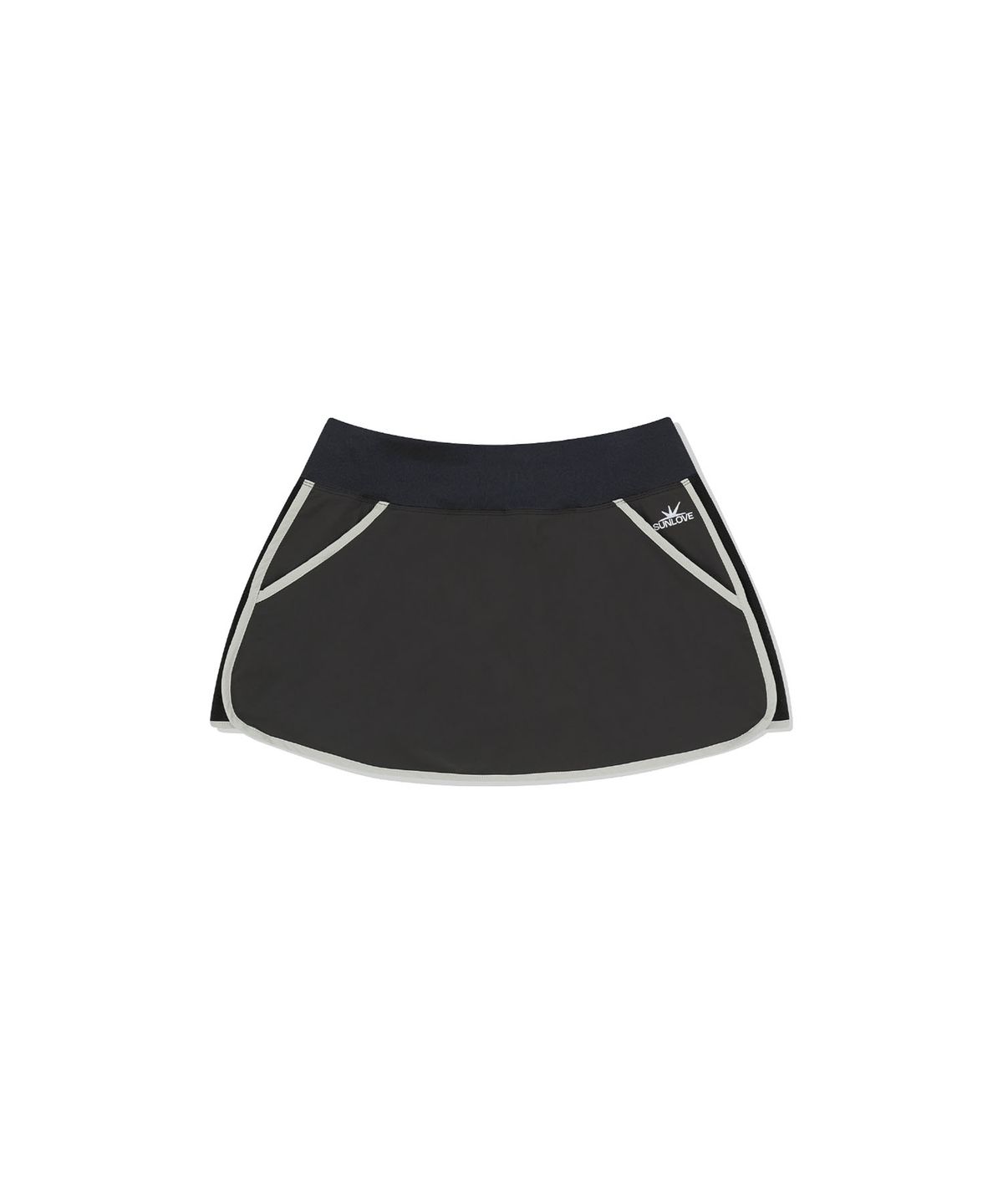 썬러브투어(SUNLOVETOUR) W Dry Fairway Skirt Charcoal