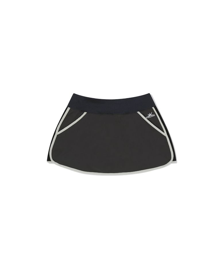 W Dry Fairway Skirt Charcoal