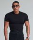 맥스게인 머슬핏 반팔티셔츠 블랙