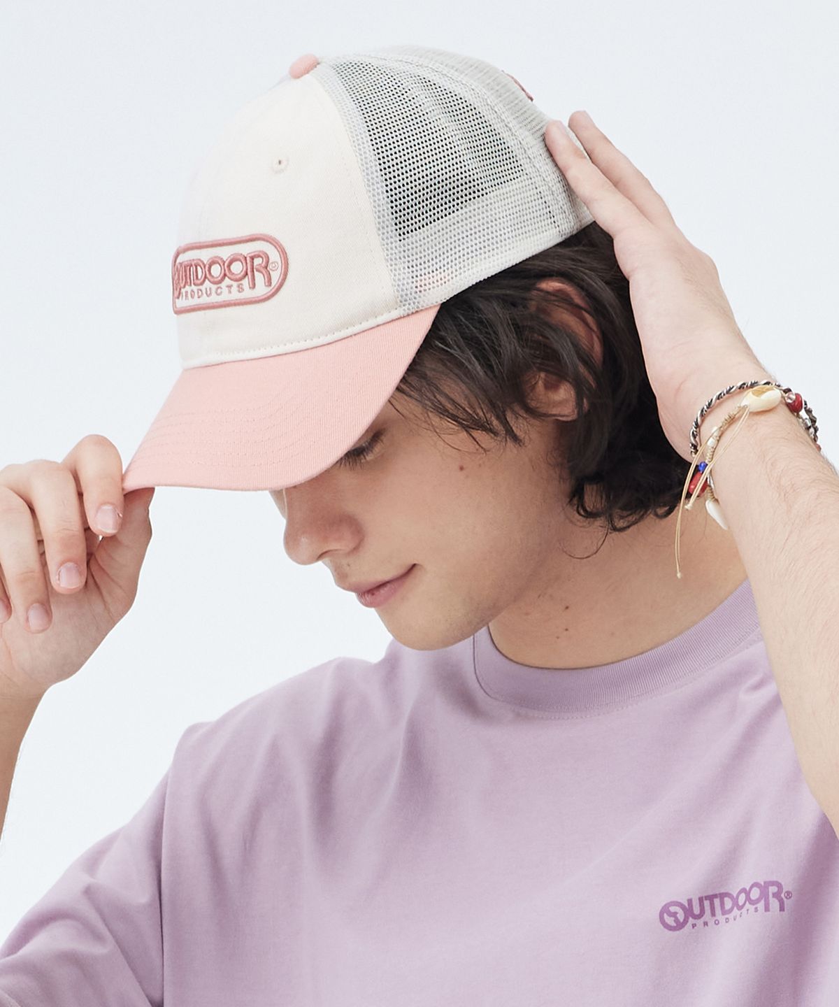 아웃도어 프로덕츠(OUTDOOR PRODUCTS) MESH BALL CAP (PINK)