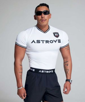 드라이 컴프레션 하프티셔츠 화이트