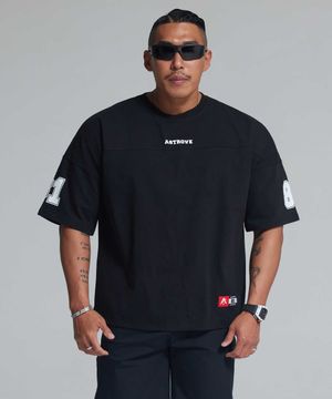 프리플로우 하프티셔츠 블랙