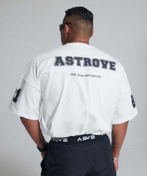 프리플로우 하프티셔츠 화이트