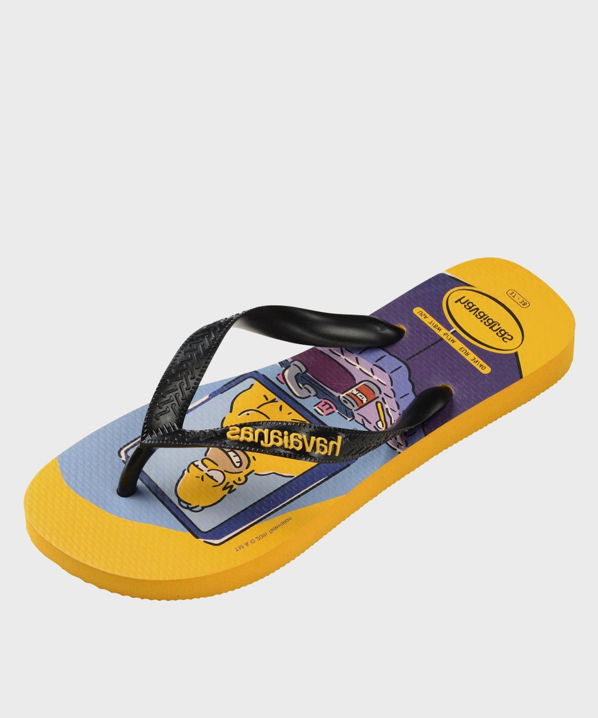 하바이아나스(HAVAIANAS) 심슨 플립플랍 POP YELLOW