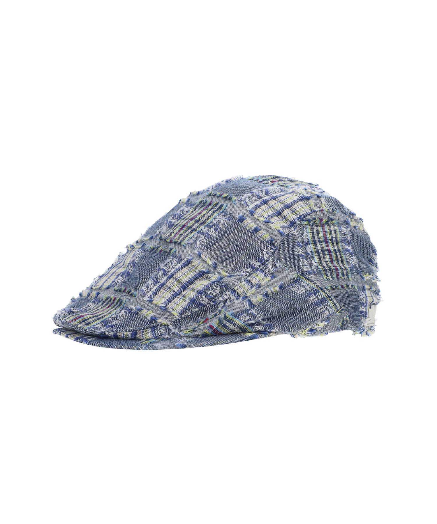キャップ SUNLOVE Plaid Flat Cap TF5D0151 MUSINSA | SUNLOVE Plaid Flat Cap Navy