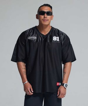 에어 플로우 메쉬 하프티 블랙