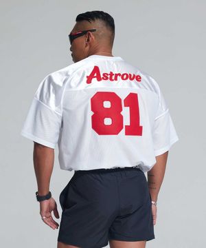 에어 플로우 메쉬 하프티 화이트