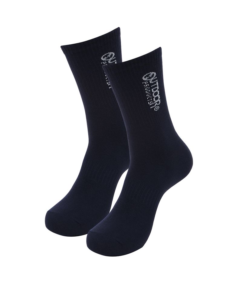 MID-LENGTH SOCKS (NAVY)