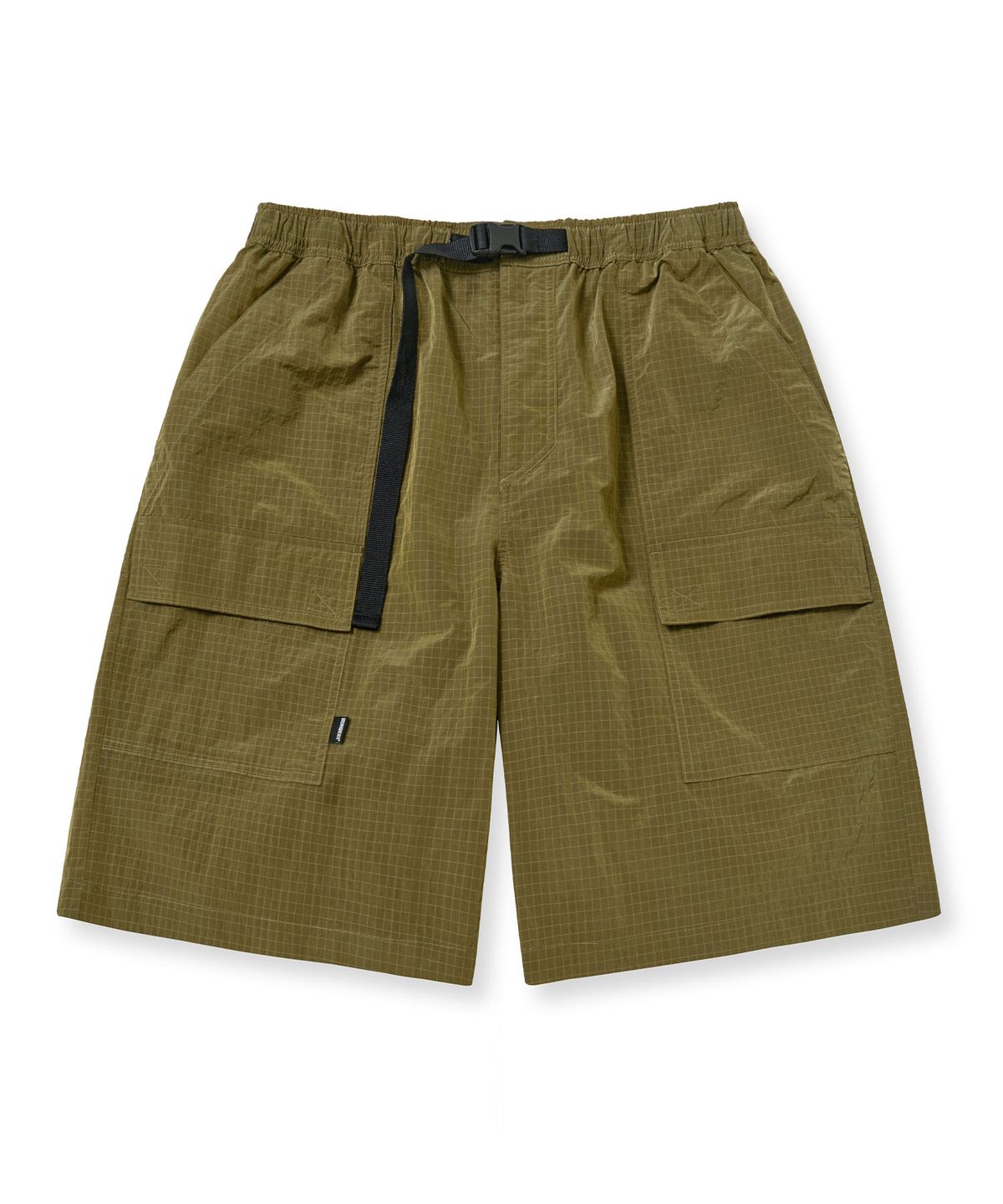 브라운브레스(BROWNBREATH) B POCKET NYLON SHORTS - BROWN