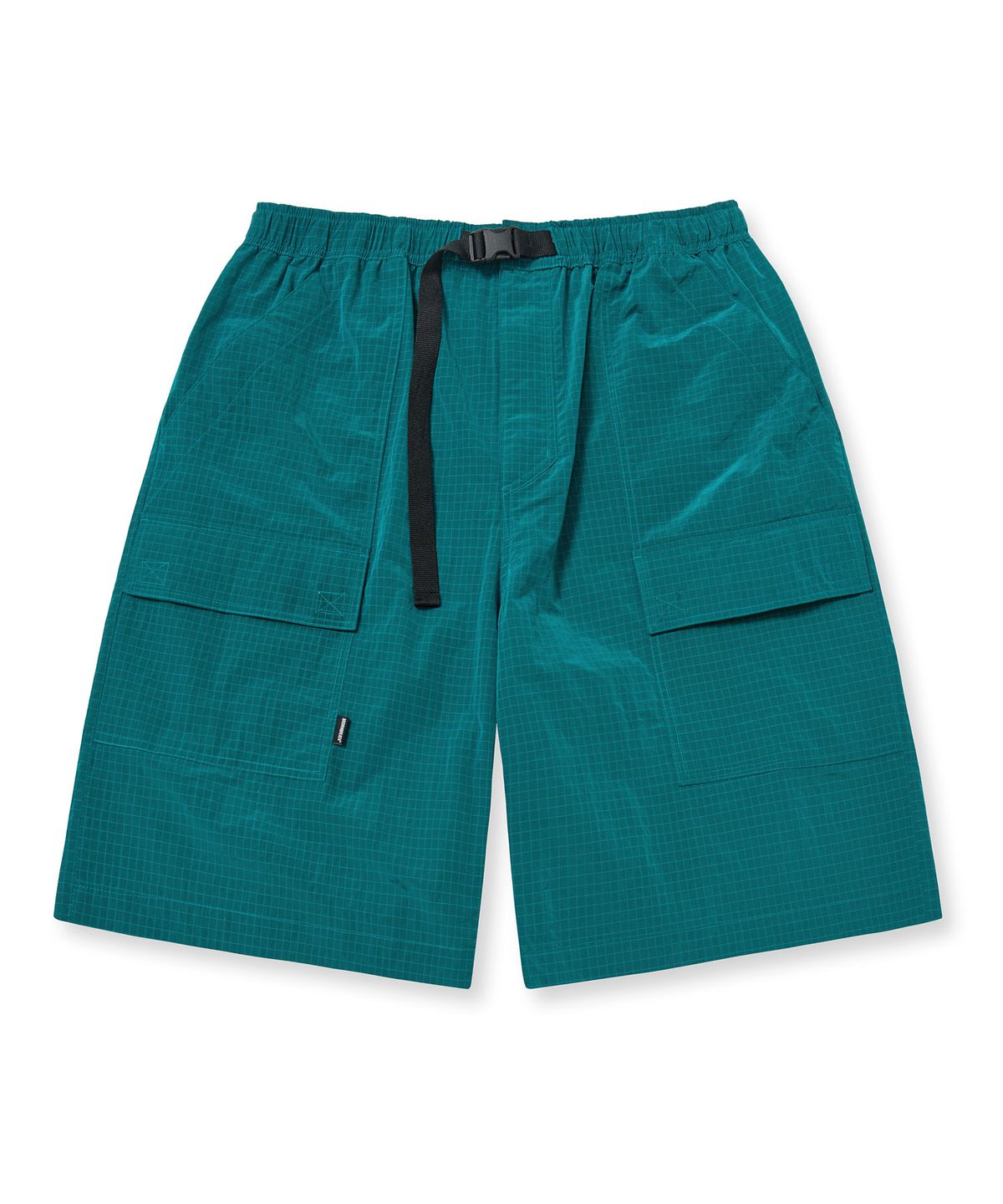 브라운브레스(BROWNBREATH) B POCKET NYLON SHORTS - BLUE GREEN