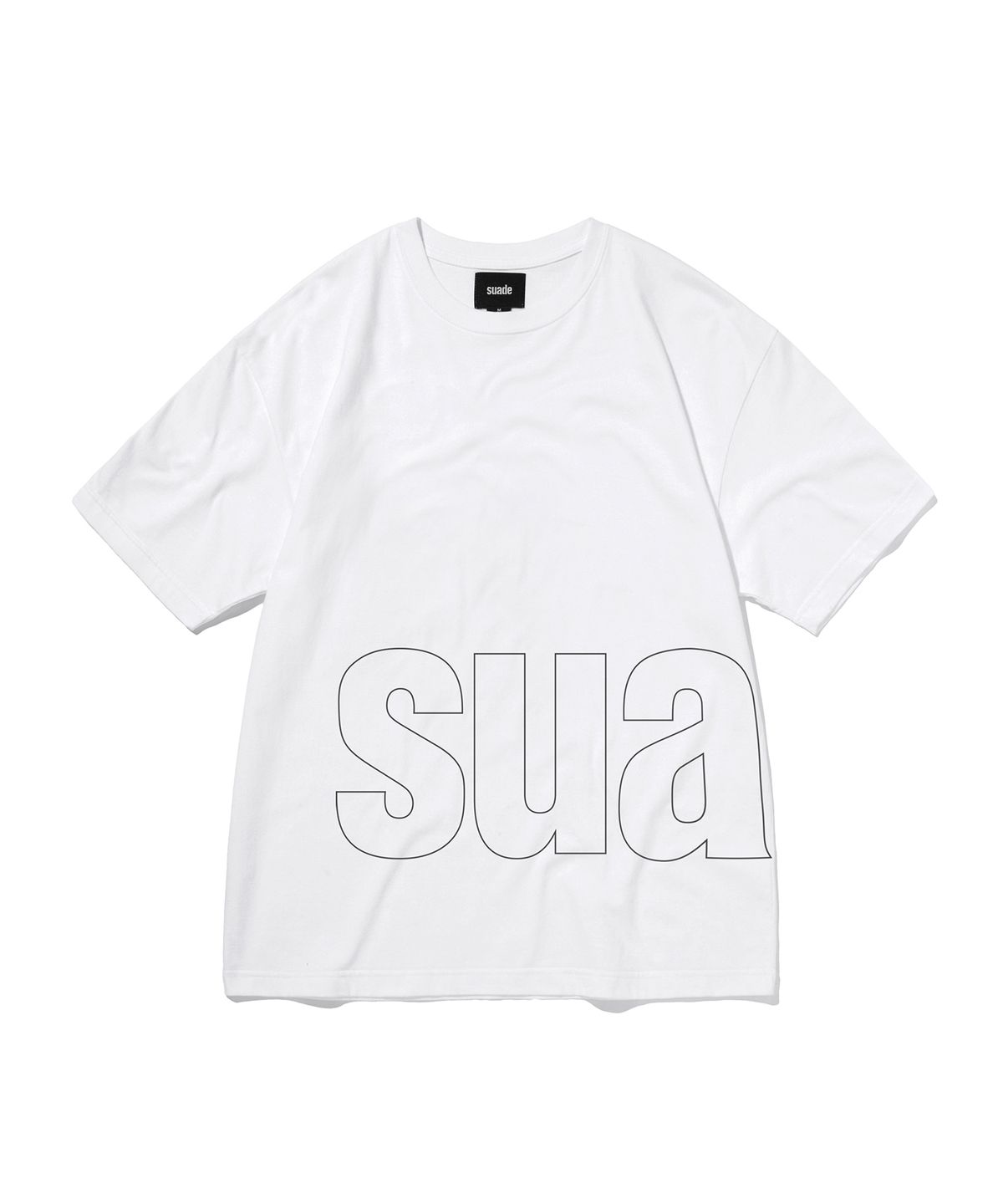 스웨이드(SUADE) BIG LOGO TEE [WHITE]