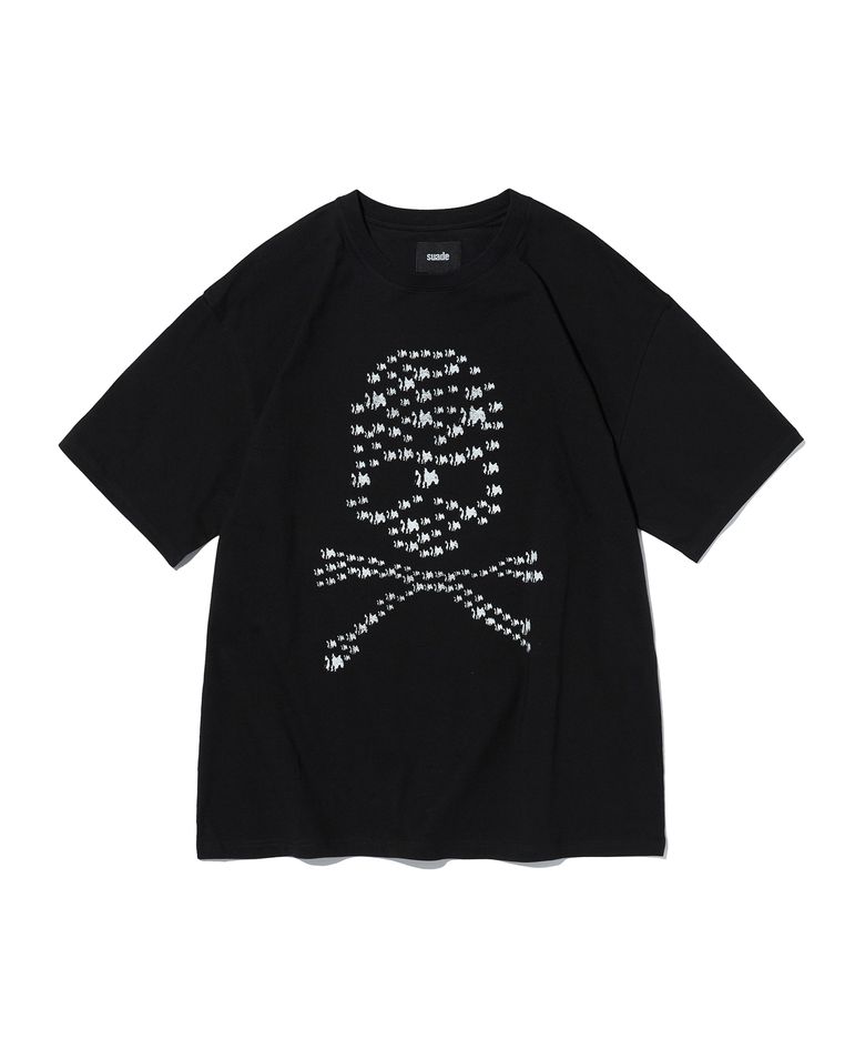 ALBINO SKULL TEE [BLACK]