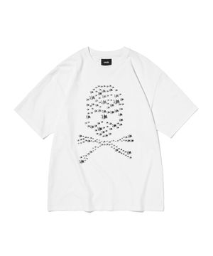 ALBINO SKULL TEE [IVORY]