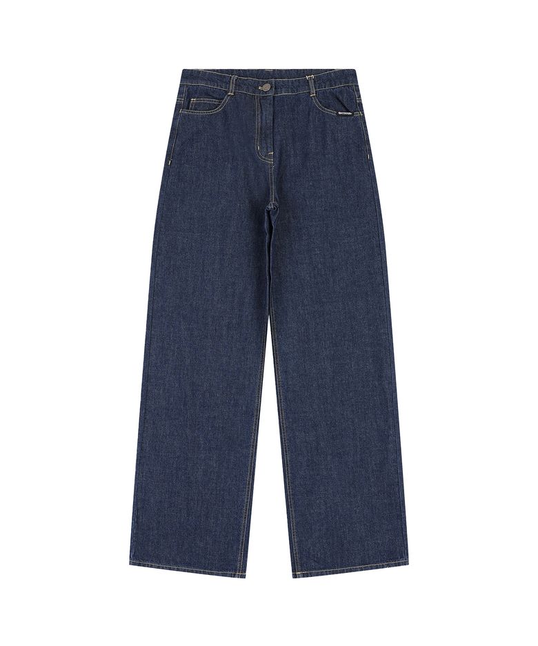 W SLIM DENIM PANTS (DEEP BLUE)