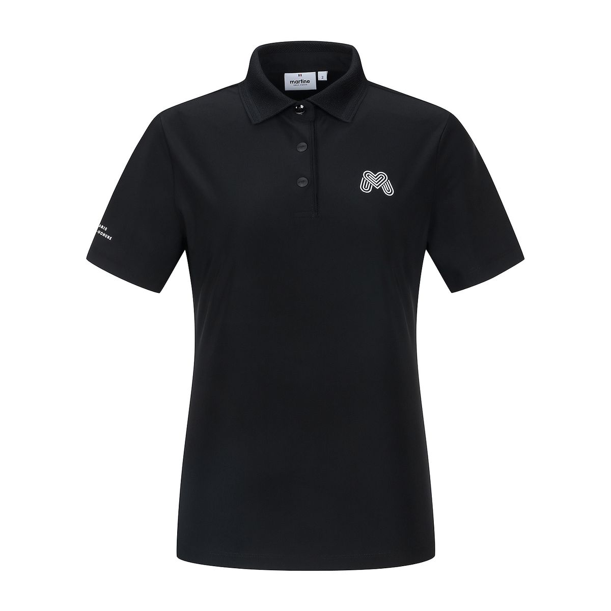 마틴골프(MARTINE GOLF) Basic Polo Shirts_Black