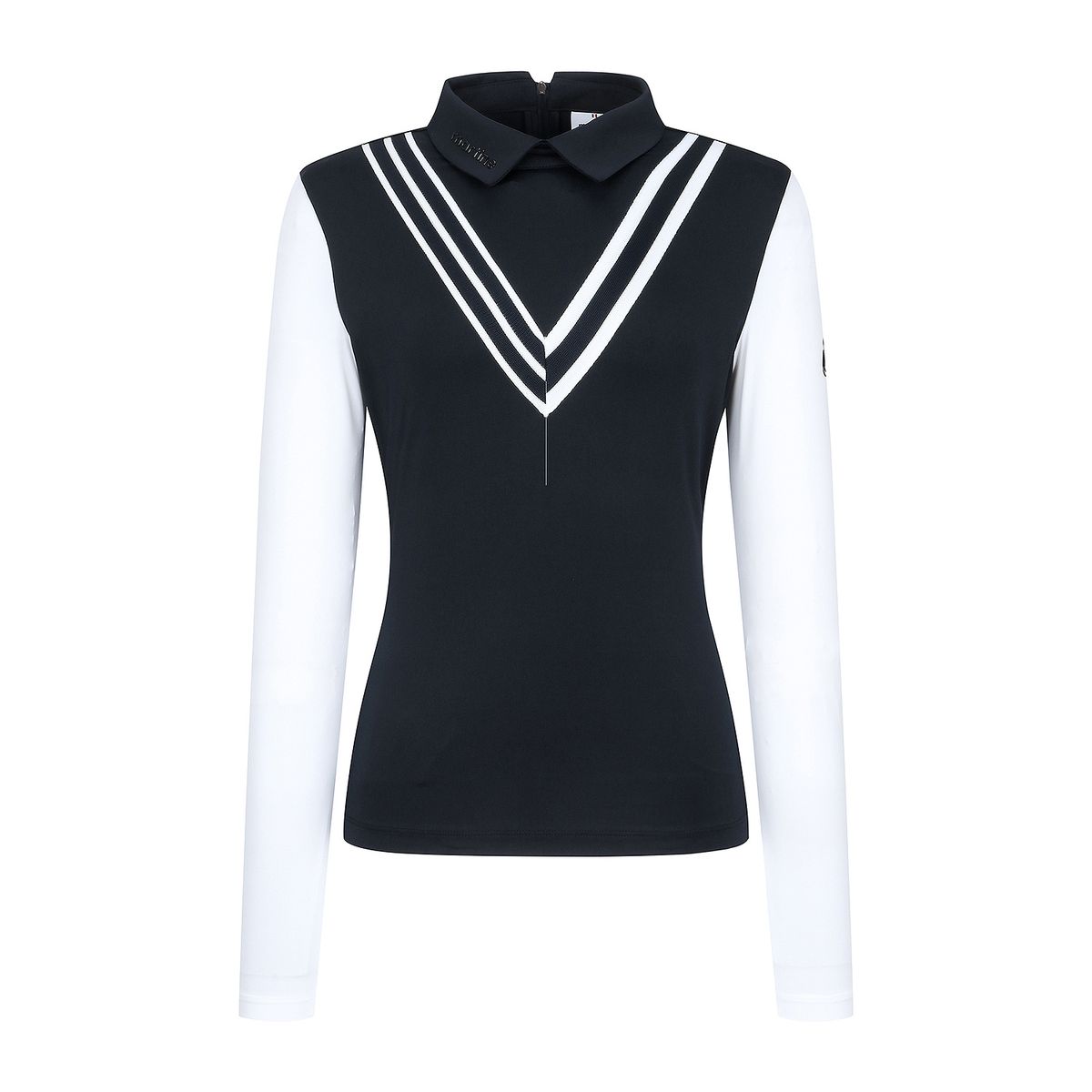 마틴골프(MARTINE GOLF) Chevron Cooling Sleeve T-Shirts_D/Navy
