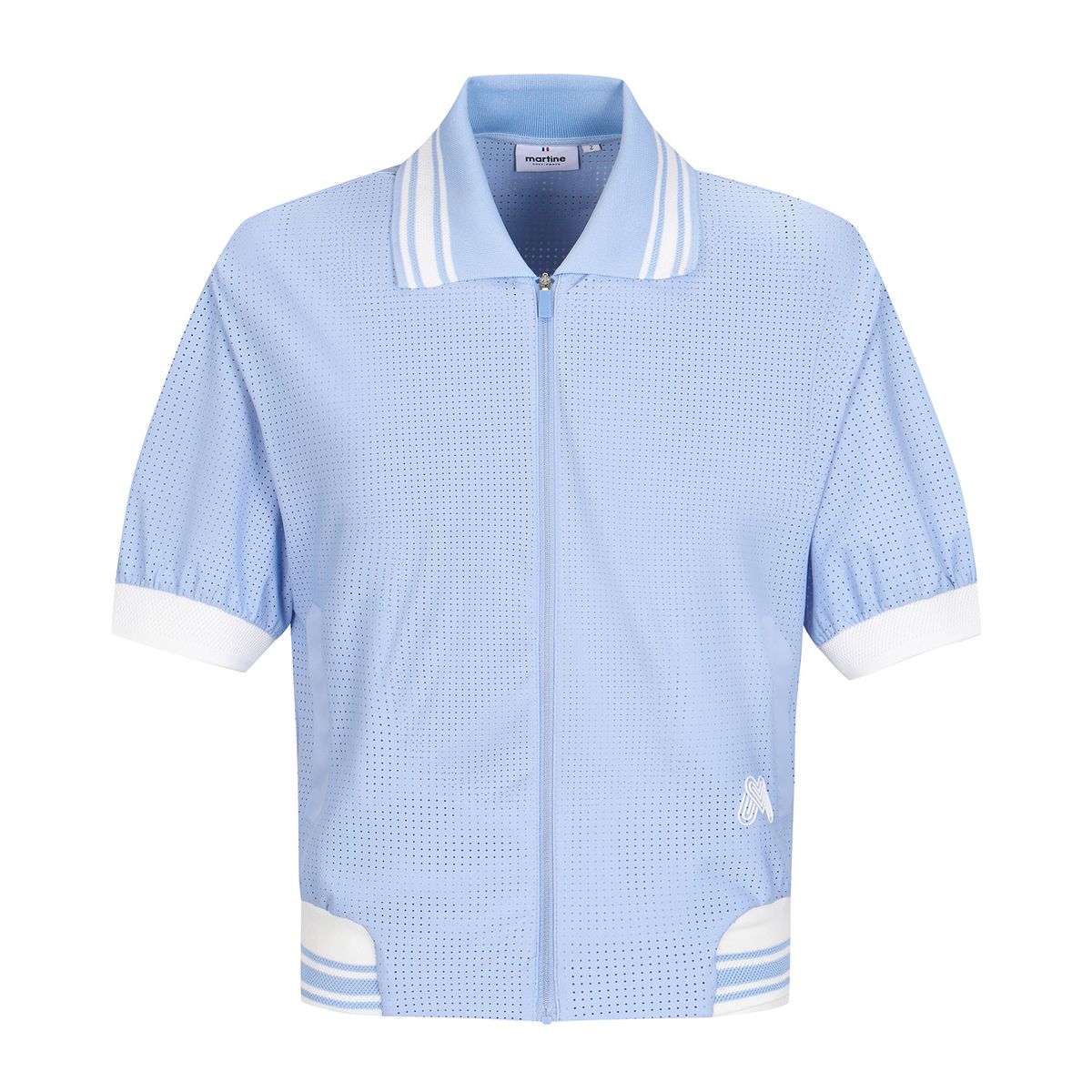 마틴골프(MARTINE GOLF) Full Open Collar Cardigan_S/Blue