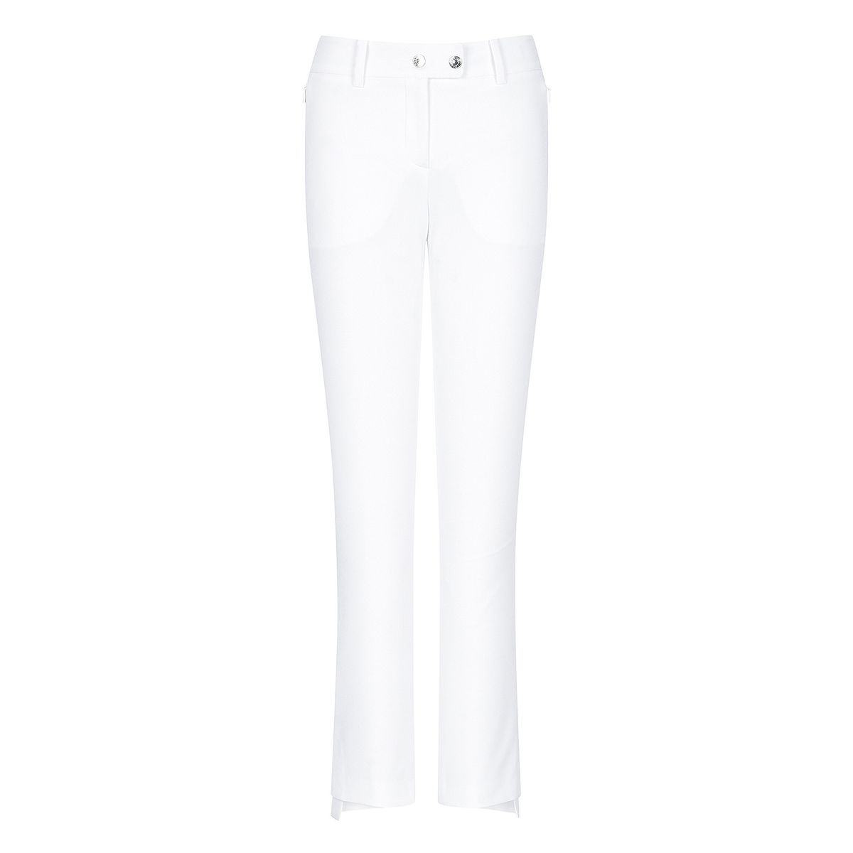 마틴골프(MARTINE GOLF) Hem Cutting Slim Pants_White