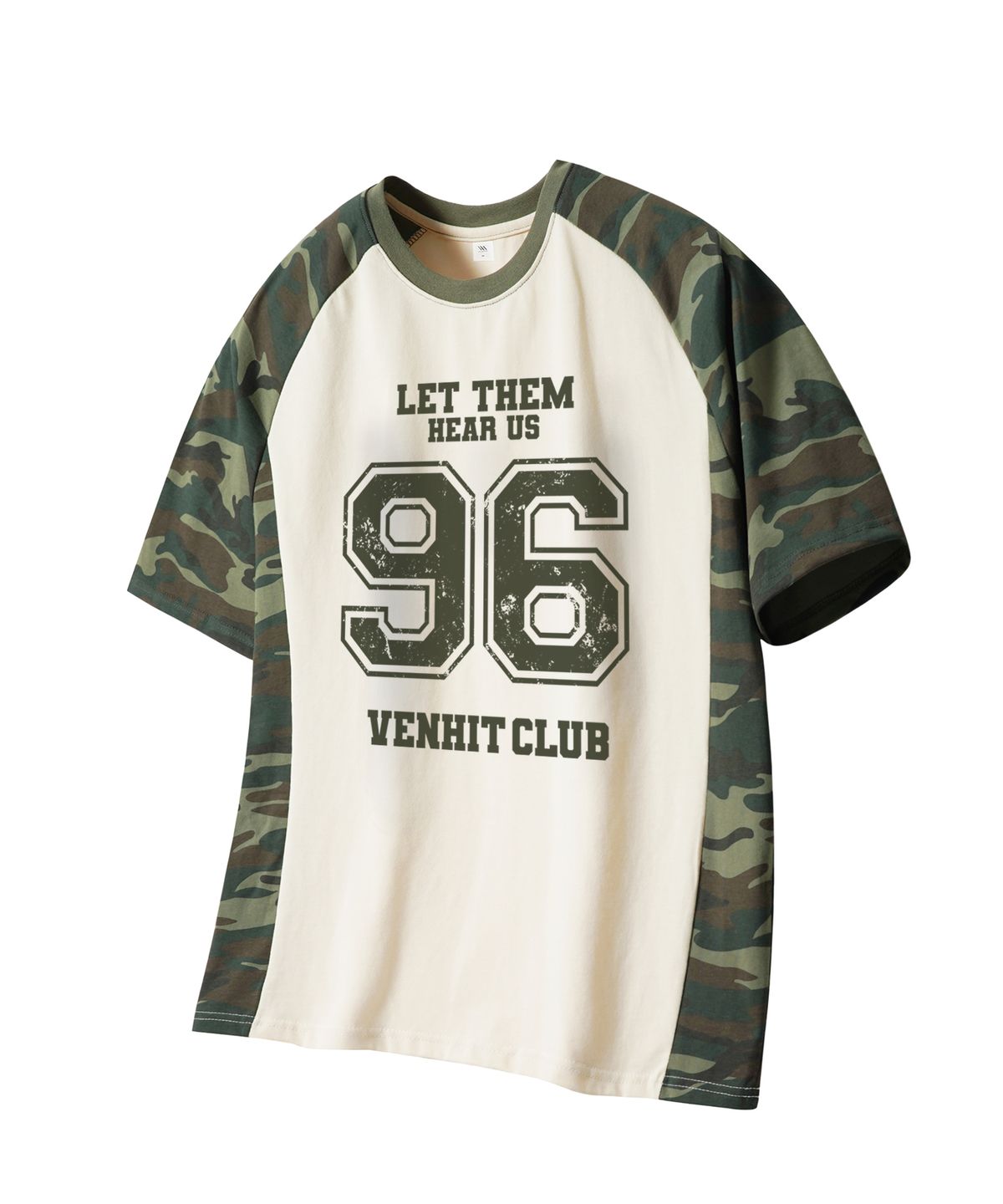 벤힛(VENHIT) 96 카모 레글런 반팔티