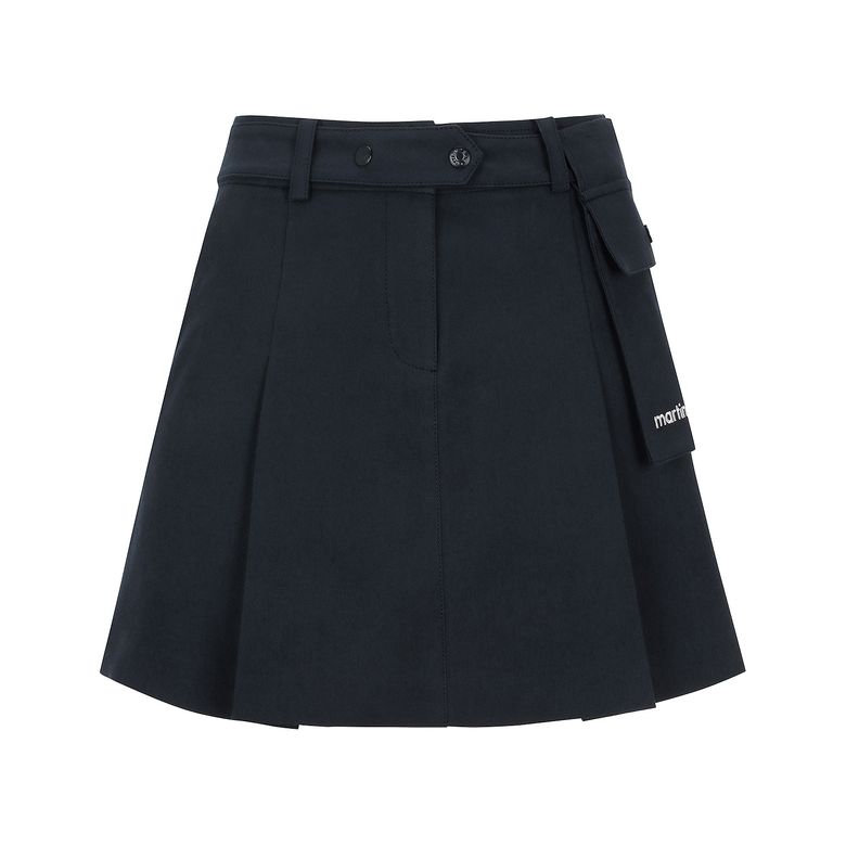 Belt Pocket Culottes_Navy