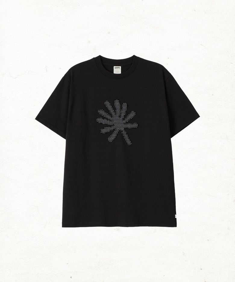 DD symbol applique tee (BLACK)