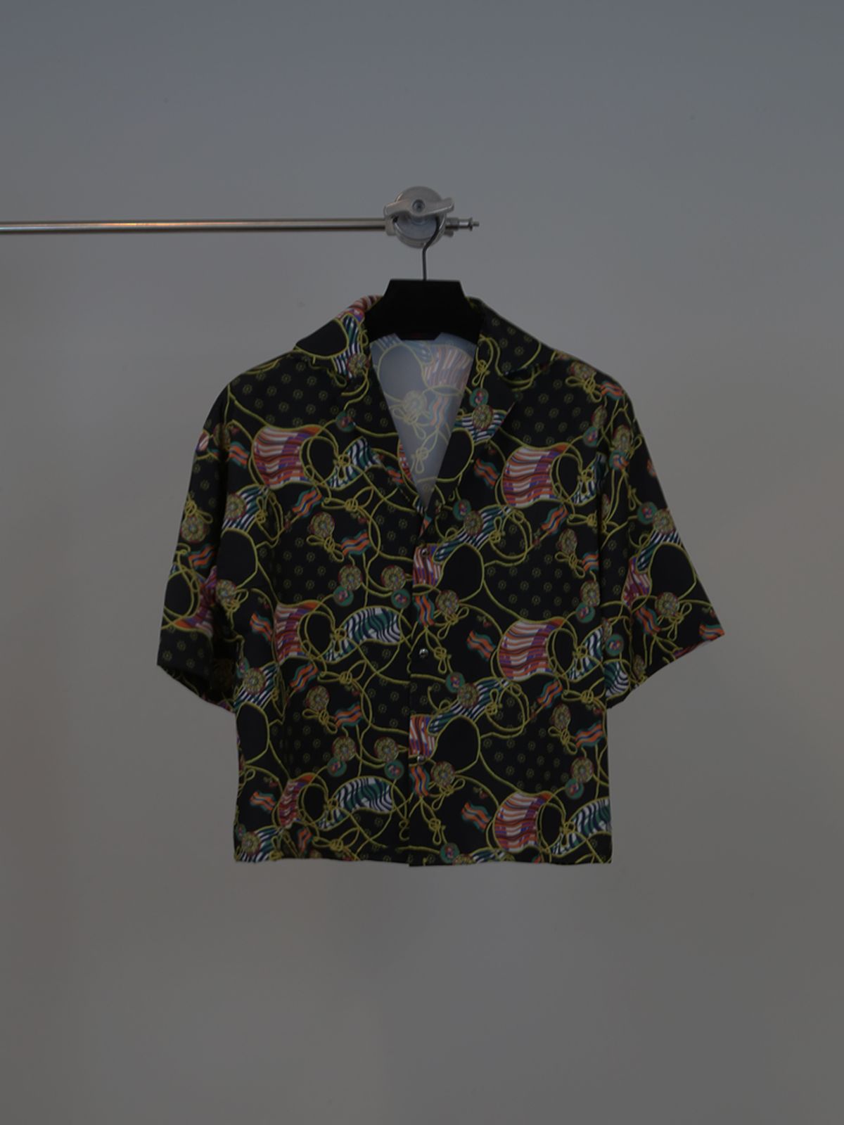 고저(GOZER) A ROPE SHIRT_BLACK
