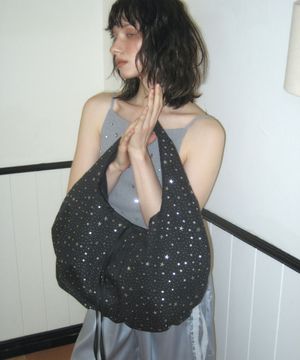 플럼피 호보백 [스타 실버 블랙]