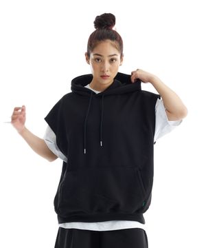 베이직 나시 후드티