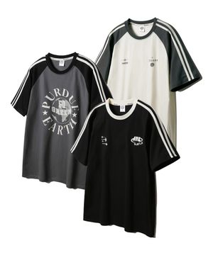 [3SET] 트랙 시리즈 오버핏 반팔티 3종