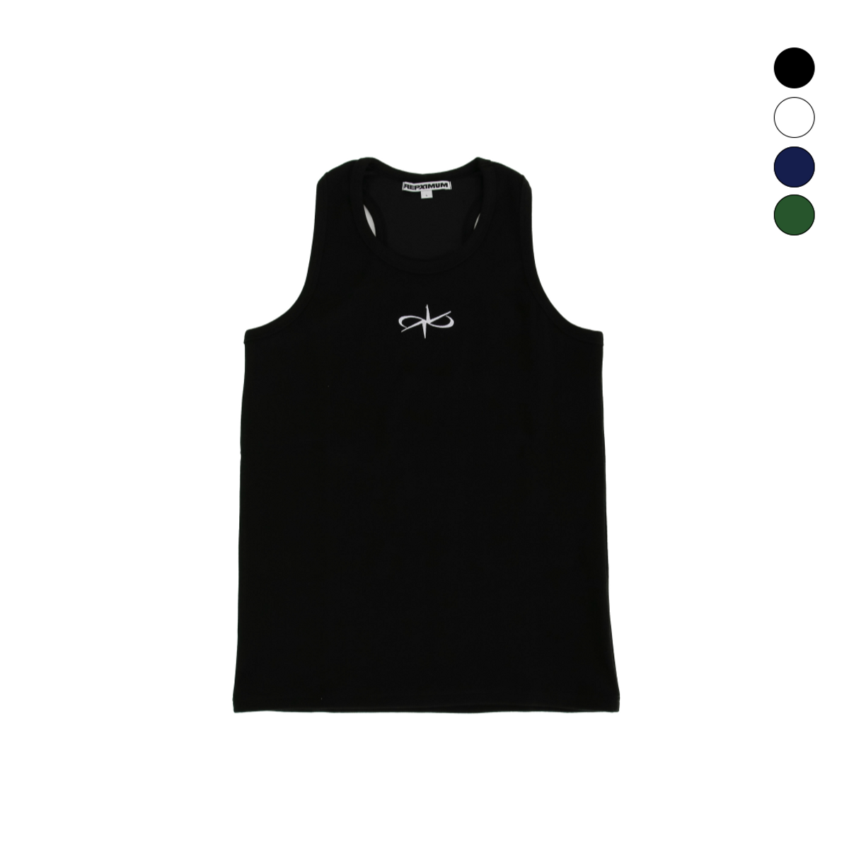 렙시멈(REPXIMUM) 니들포인트 더블 레이어 슬리브리스 (4Colors)