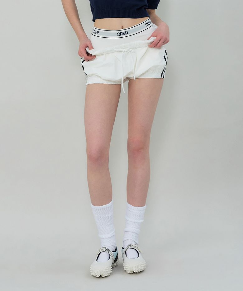 GRVR ROBIN SHORTS (WHITE)