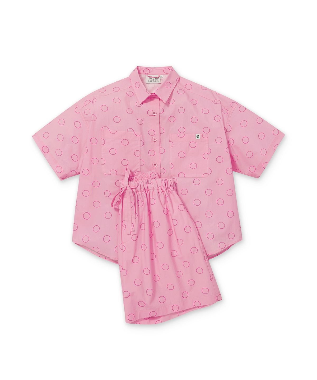 스내피커들(SNAPPY CUDDLE) Dewy Delight Pajama Set