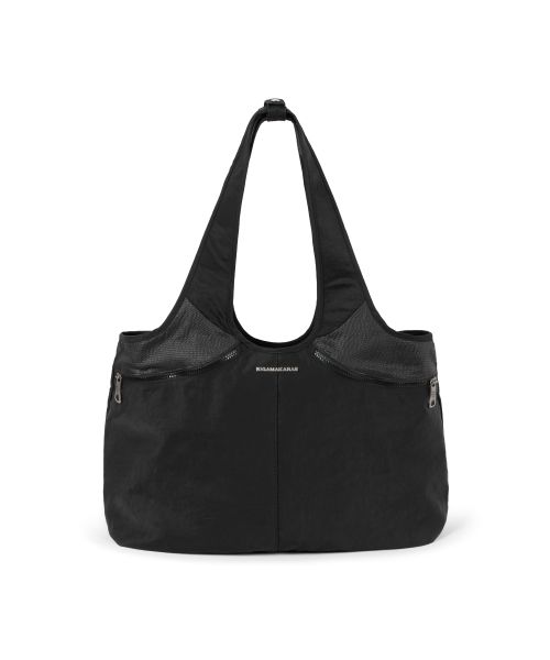 Nylon Shopper Bag (Black)