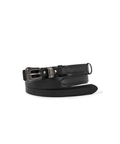 Double Stuff Western Belt (Black)