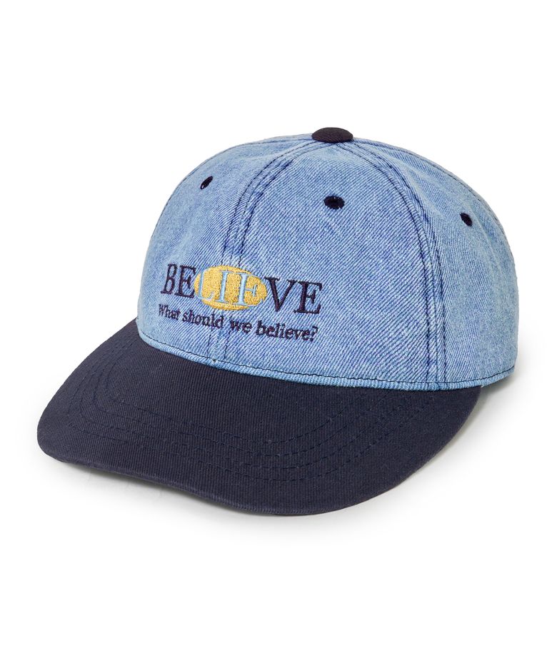 BELIEVE DENIM CAP - BLUE
