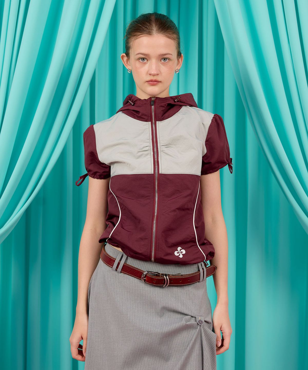 헤레틱(HERETIC) VOLUME NYLON JACKET / wine