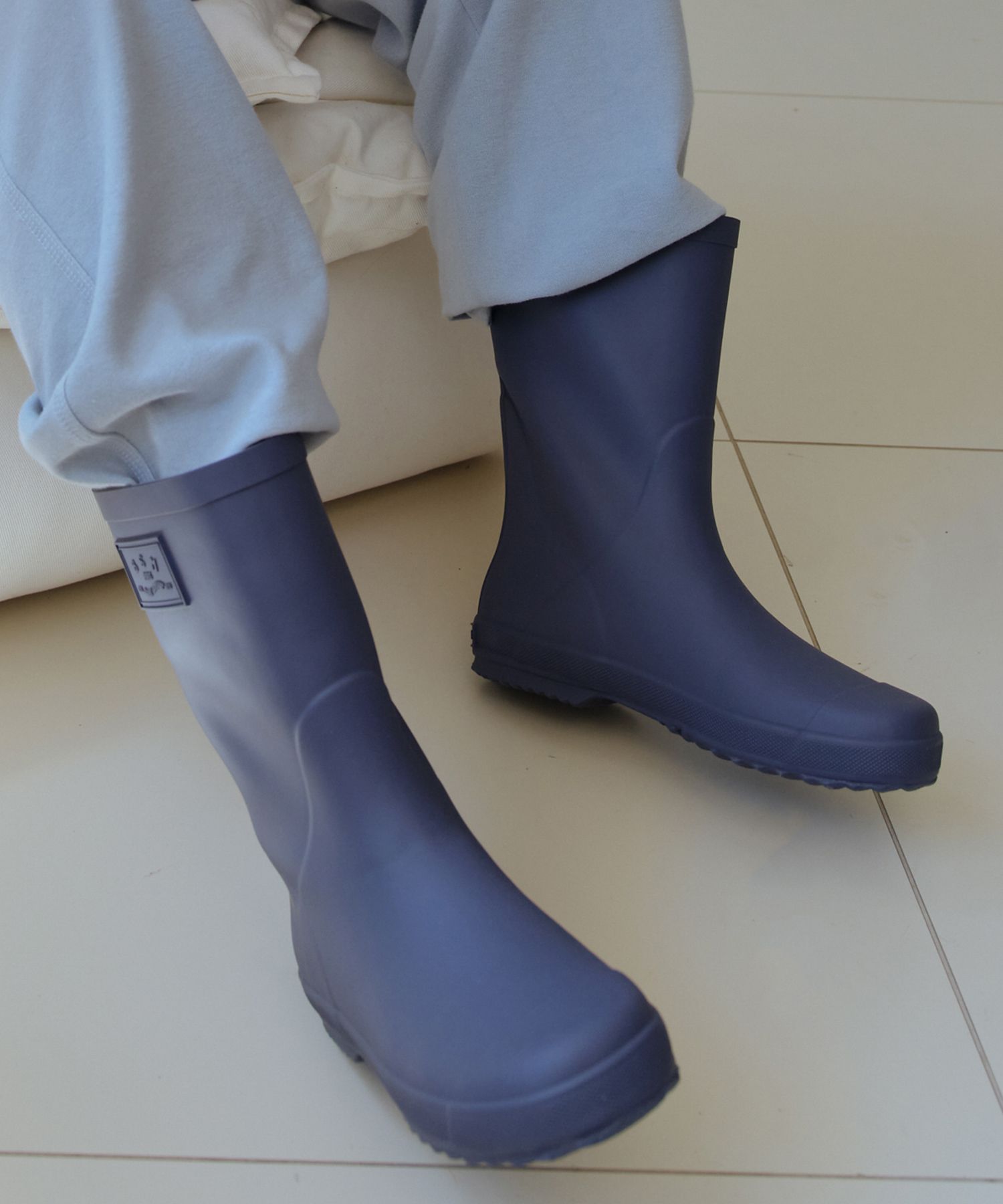 ●Bensimon● BSM RAIN BOOTS MID SAND SHELL 5008360442 MUSINSA | BENSIMON BSM RAIN BOOTS MID - INDIGO BLUE